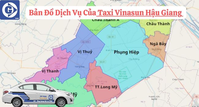 Taxi Vinasun Hậu Giang Tải App GVTaxi