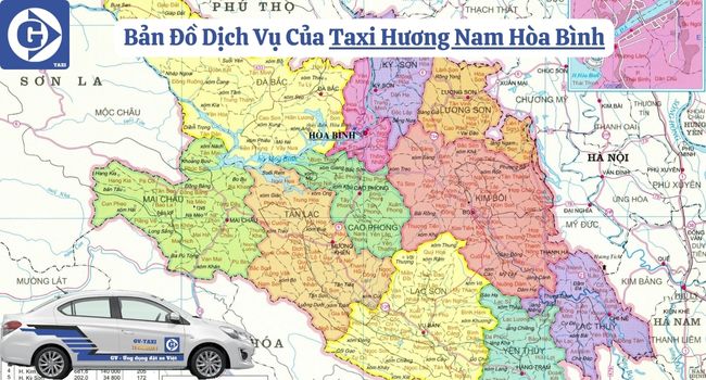 Taxi Hương Nam Hòa Bình Tải App GVTaxi