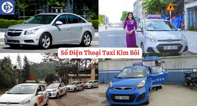 Số Điện Thoại Taxi Kim Bôi Tải App GVTaxi