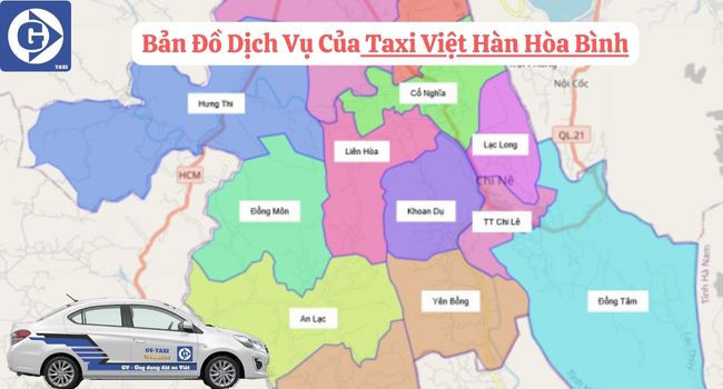 Taxi Việt Hàn Hòa Bình Tải App GVTaxi