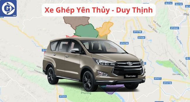 Xe Ghép Yên Thủy Hòa Bình Tải App GVTaxi