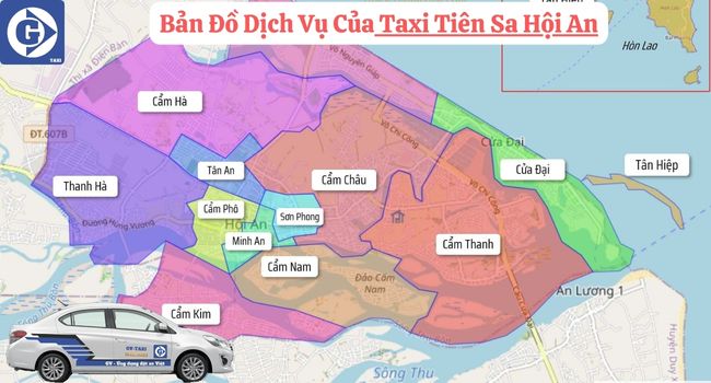 Taxi Tiên Sa Hội An Tải App GVTaxi