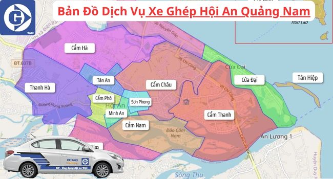 Xe Ghép Hội An Quảng Nam Tải App GVTaxi