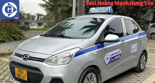 Taxi Hoàng Mạnh Hưng Yên Tải App GVTaxi