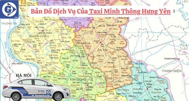 Taxi Minh Thông Hưng Yên Tải App GVTaxi