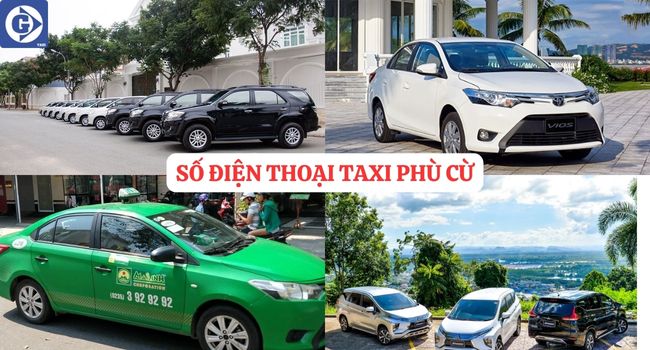 Số Điện Thoại Taxi Phù Cừ Tải App GVTaxi