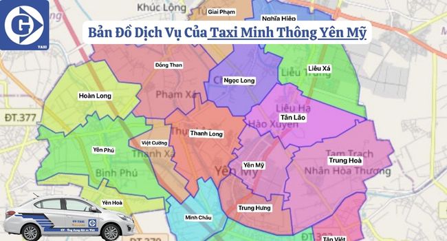 Taxi Minh Thông Yên Mỹ Tải App GVTaxi