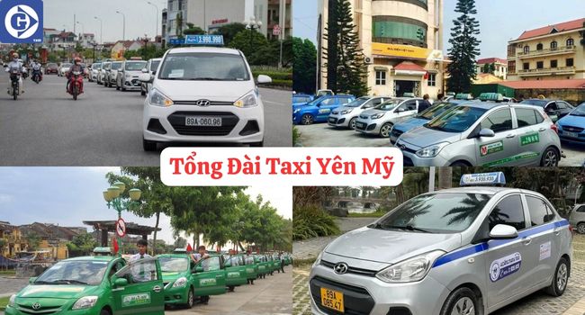 Tổng Đài Taxi Yên Mỹ Tải App GVTaxi