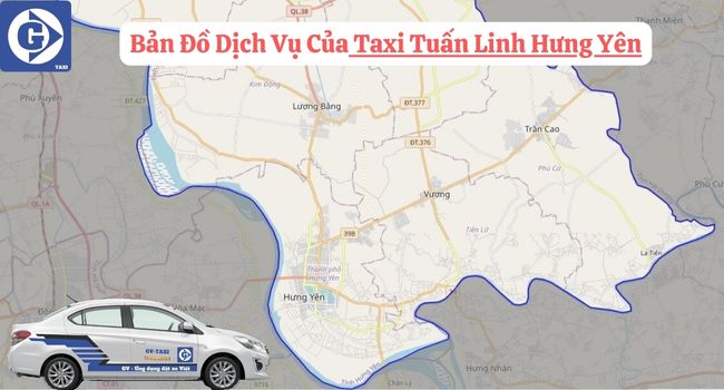 Taxi Tuấn Linh Hưng Yên Tải App GVTaxi