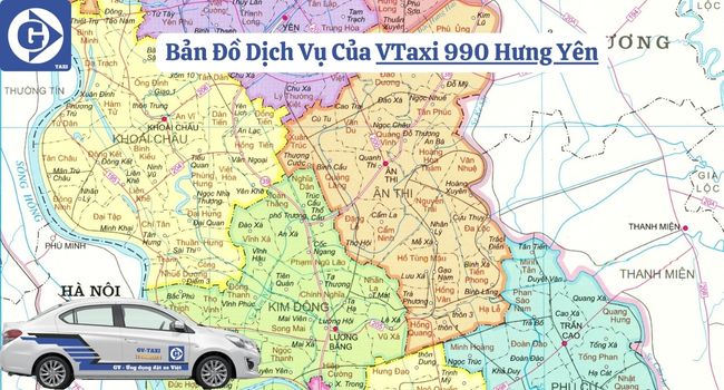 VTaxi 990 Hưng Yên Tải App GVTaxi