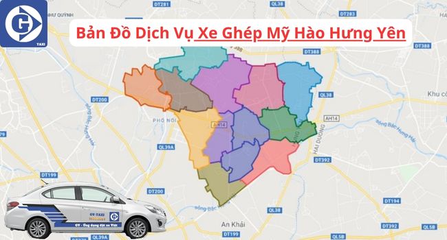 Xe Ghép Mỹ Hào Hưng Yên Tải App GVTaxi