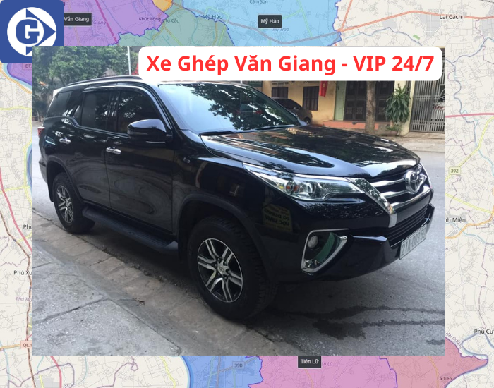 Xe Ghép Văn Giang Hưng Yên Tải App GV Taxi