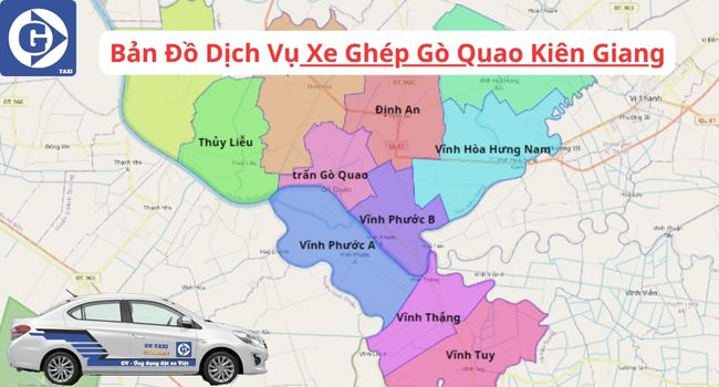 Xe Ghép Gò Quao Kiên Giang Tải App GVTaxi