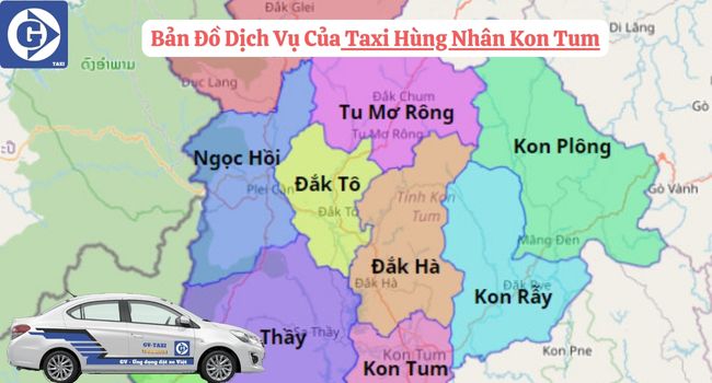 Taxi Hùng Nhân Kon Tum Tải App GVTaxi