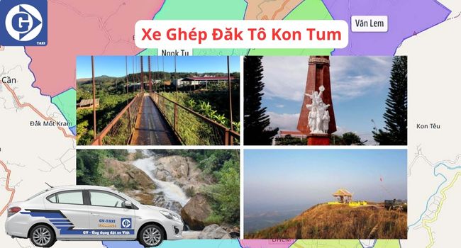 Xe Ghép Đăk Tô Kon Tum Tải App GVTaxi