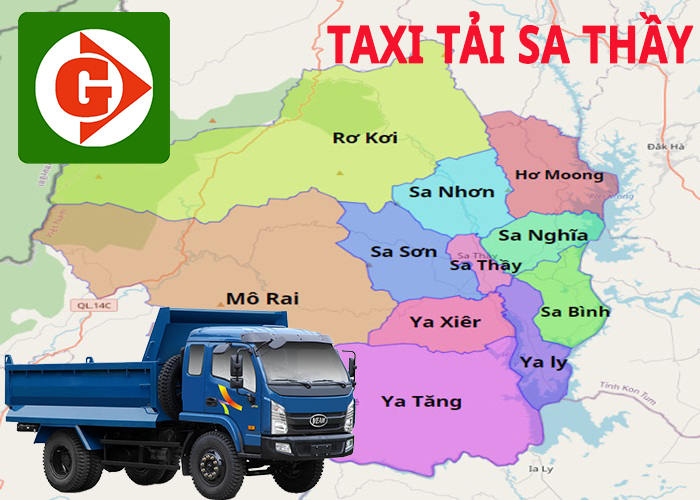 Taxi Tải Sa Thầy Tải App GV Taxi