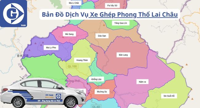 Xe Ghép Phong Thổ Lai Châu Tải App GVTaxi