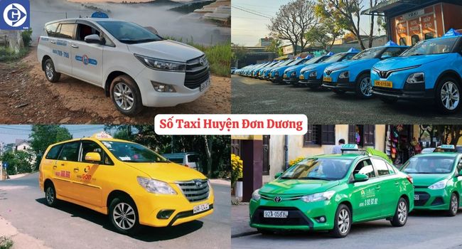 Số Taxi Huyện Đơn Dương Tải App GVTaxi