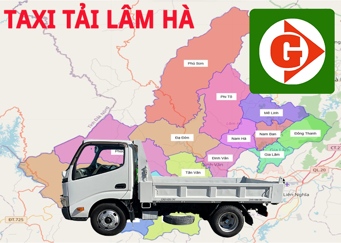 Taxi Tải Lâm Hà Tải App Gv Taxi