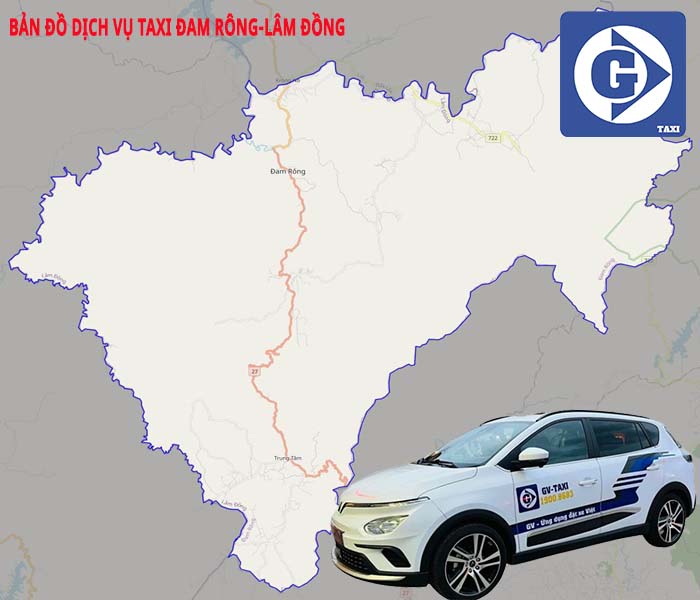 Taxi Đam Rông Lâm Đồng Tải App GV Taxi