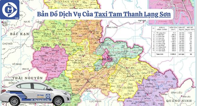 Taxi Tam Thanh Lạng Sơn Tải App GVTaxi