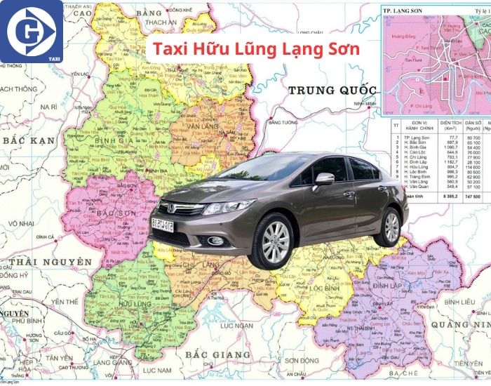 Taxi Hữu Lũng Lạng Sơn Tải App GVTaxi