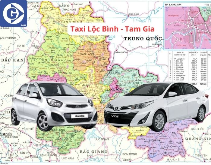 Taxi Lộc Bình Lạng Sơn Tải App GVTaxi