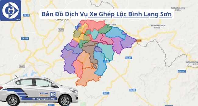 Xe Ghép Lộc Bình Lạng Sơn Tải App GVTaxi