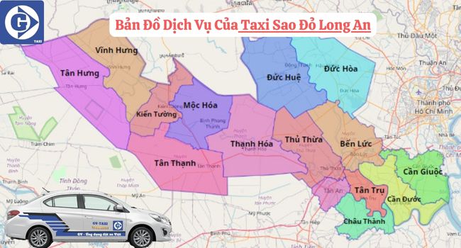 Taxi Sao Đỏ Long An Tải App GVTaxi