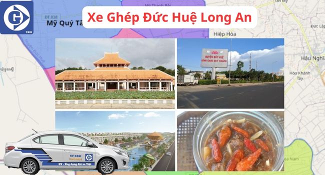 Xe Ghép Đức Huệ Long An Tải App GVTaxi