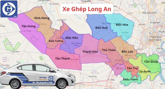 Xe Ghép Long An Tải App GVTaxi