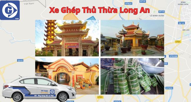 Xe Ghép Thủ Thừa Long An Tải App GVTaxi