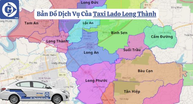 Taxi Lado Long Thành Đồng Nai Tải App GVTaxi