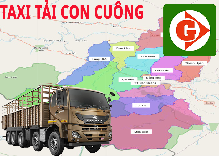 Taxi Tải Con Cuông Tải App Gv Taxi