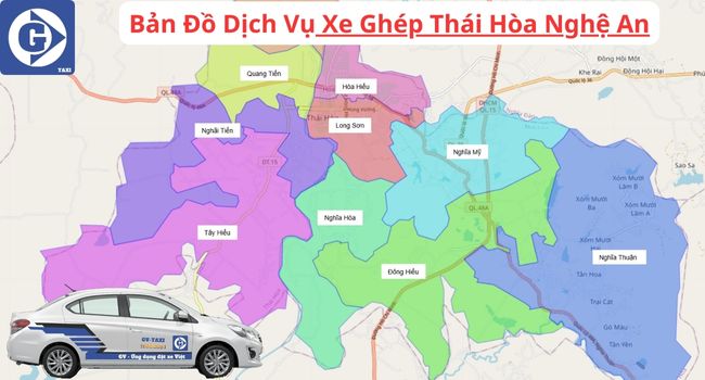 Xe Ghép Thái Hòa Nghệ An Tải App GVTaxi