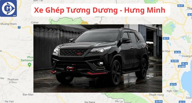 Xe Ghép Tương Dương Nghệ An Tải App GVTaxi