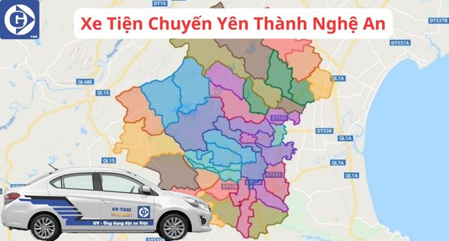 Xe Ghép Yên Thành Nghệ An Tải App GVTaxi