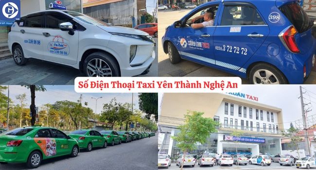 Số Điện Thoại Taxi Yên Thành Nghê An Tải App GVTaxi