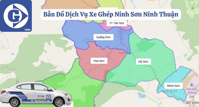 Xe Ghép Ninh Sơn Ninh Thuận Tải App GVTaxi