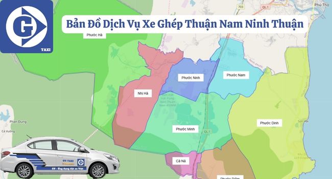 Xe Ghép Thuận Nam Ninh Thuận Tải App GVTaxi