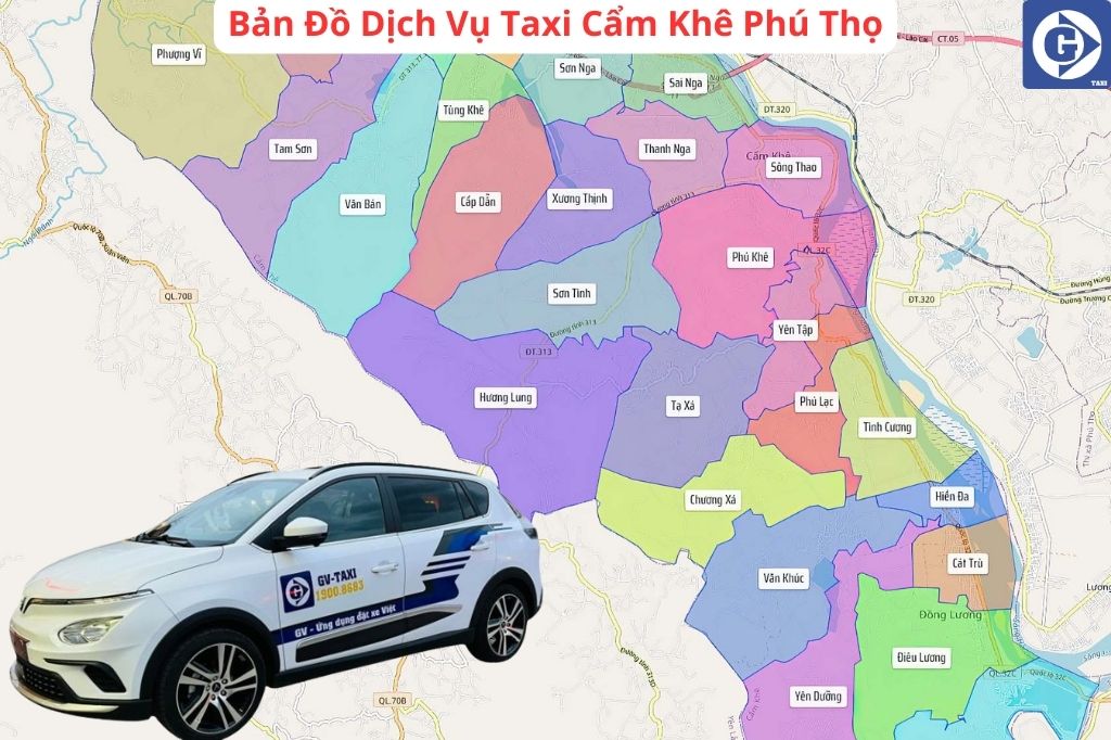 Taxi Cẩm Khê Phú Thọ Tải App GV Taxi