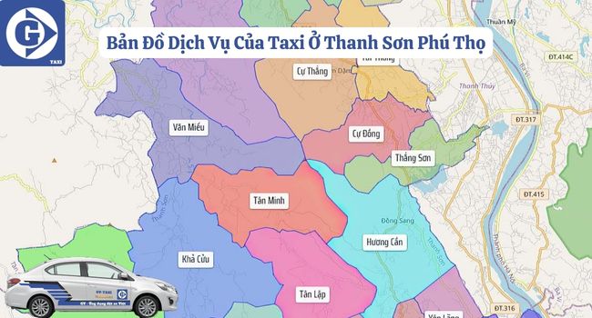 Taxi Ở Thanh Sơn Phú Thọ Tải App GVTaxi