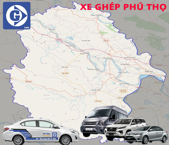 Xe Ghép Phú Thọ Tải App GV Taxi