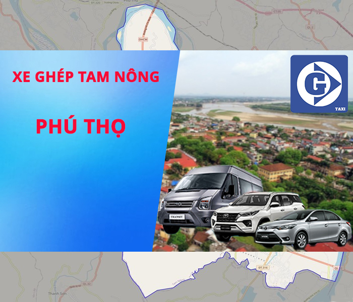 Xe Ghép Tam Nông Phú Thọ Tải App GV Taxi