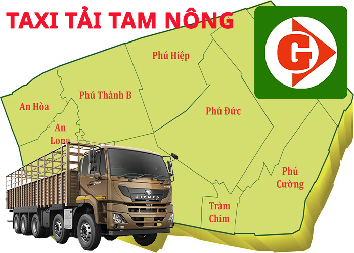 Taxi Tải Tam Nông Tải App Gv Taxi