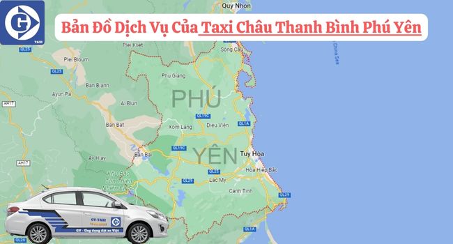 Taxi Châu Thanh Bình Phú Yên Tải App GVTaxi