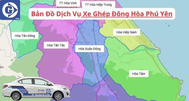 Xe Ghép Đông Hòa Phú Yên Tải App GVTaxi