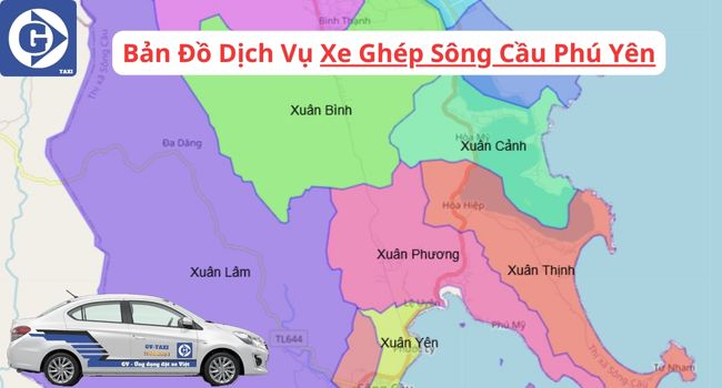 Xe Ghép Sông Cầu Phú Yên Tải App GVTaxi