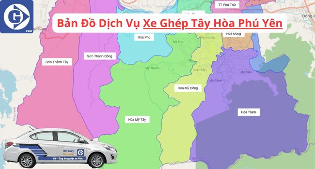 Xe Ghép Tây Hòa Phú Yên Tải App GVTaxi