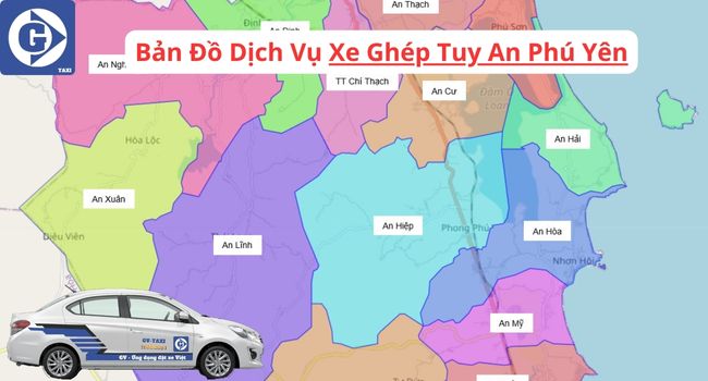 Xe Ghép Tuy An Phú Yên Tải App GVTaxi